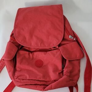 Kipling Vibrant Red Backpack
